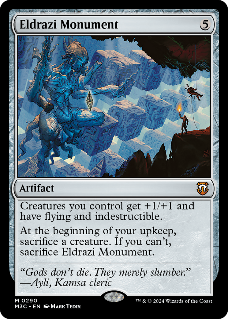 Eldrazi Monument (Ripple Foil) [Modern Horizons 3 Commander] | Cracking-Singles