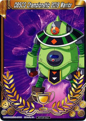 DBSCG Championship 2019 Warrior (Merit Card) - Universe 3 "Mosco" (3) [Tournament Promotion Cards] | Cracking-Singles