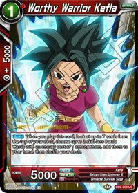 Worthy Warrior Kefla (Divine Multiverse Draft Tournament) (DB2-009) [Tournament Promotion Cards] | Cracking-Singles