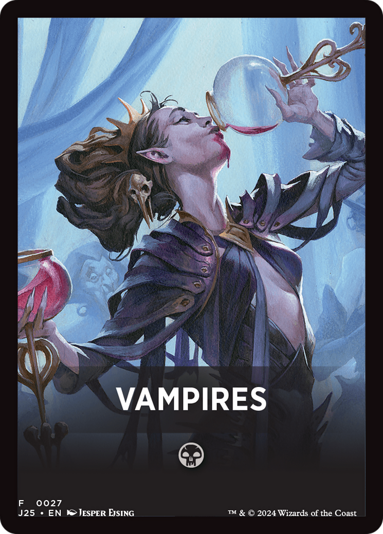 Vampires Theme Card [Foundations Jumpstart Front Cards] | Cracking-Singles