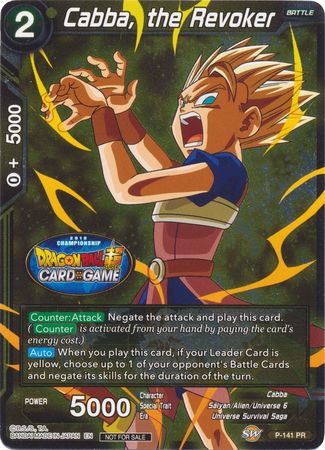 Cabba, the Revoker (Championship Final 2019) (P-141) [Tournament Promotion Cards] | Cracking-Singles