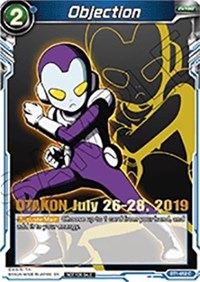 Objection (OTAKON 2019) (BT1-052_PR) [Promotion Cards] | Cracking-Singles