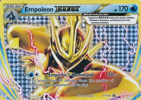 Empoleon BREAK (XY134) (Jumbo Card) [XY: Black Star Promos] | Cracking-Singles