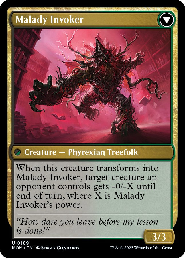 Herbology Instructor // Malady Invoker [March of the Machine] | Cracking-Singles