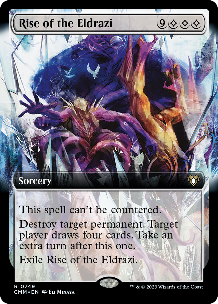 Rise of the Eldrazi (Extended Art) [Commander Masters] | Cracking-Singles