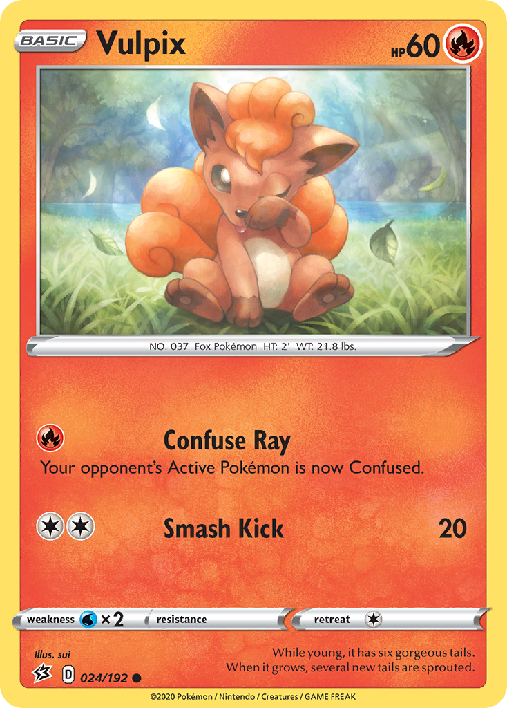 Vulpix (024/192) [Sword & Shield: Rebel Clash] | Cracking-Singles