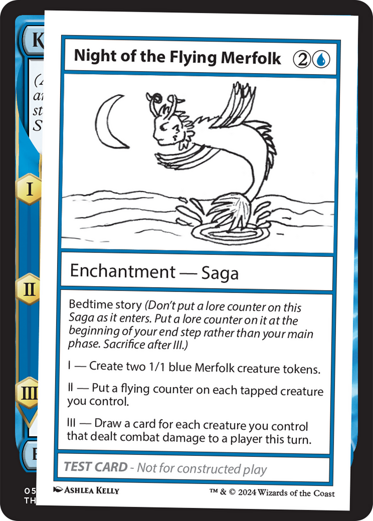 Night of the Flying Merfolk [Mystery Booster 2 Playtest Cards] | Cracking-Singles