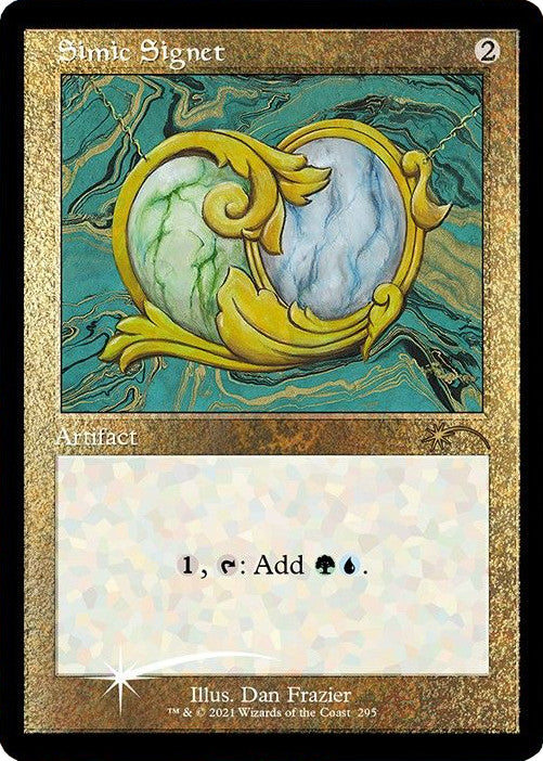 Simic Signet (Retro) (Foil Etched) [Secret Lair Drop Series] | Cracking-Singles