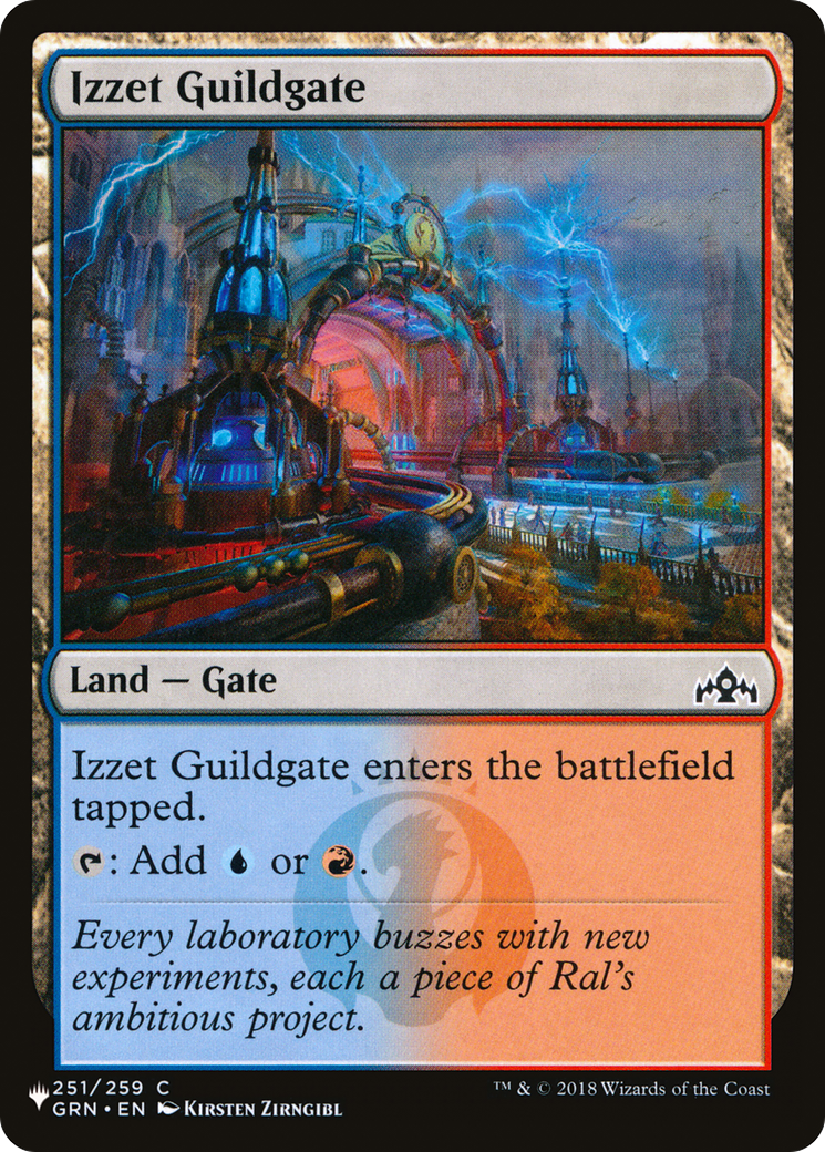 Izzet Guildgate [The List] | Cracking-Singles