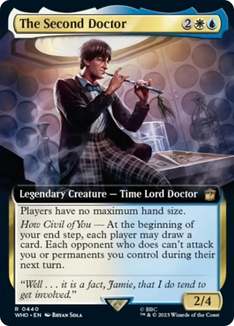 The Second Doctor (Extended Art) [Doctor Who] | Cracking-Singles