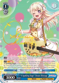 "A Sparkling Stage" Chisato Shirasagi (BD/EN-W03-105SPM SPM) [BanG Dream! Girls Band Party! MULTI LIVE] | Cracking-Singles