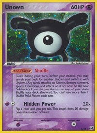 Unown (X) (X/28) [EX: Unseen Forces] | Cracking-Singles