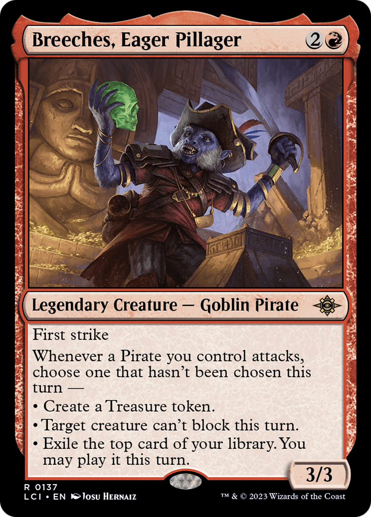 Breeches, Eager Pillager [The Lost Caverns of Ixalan] | Cracking-Singles