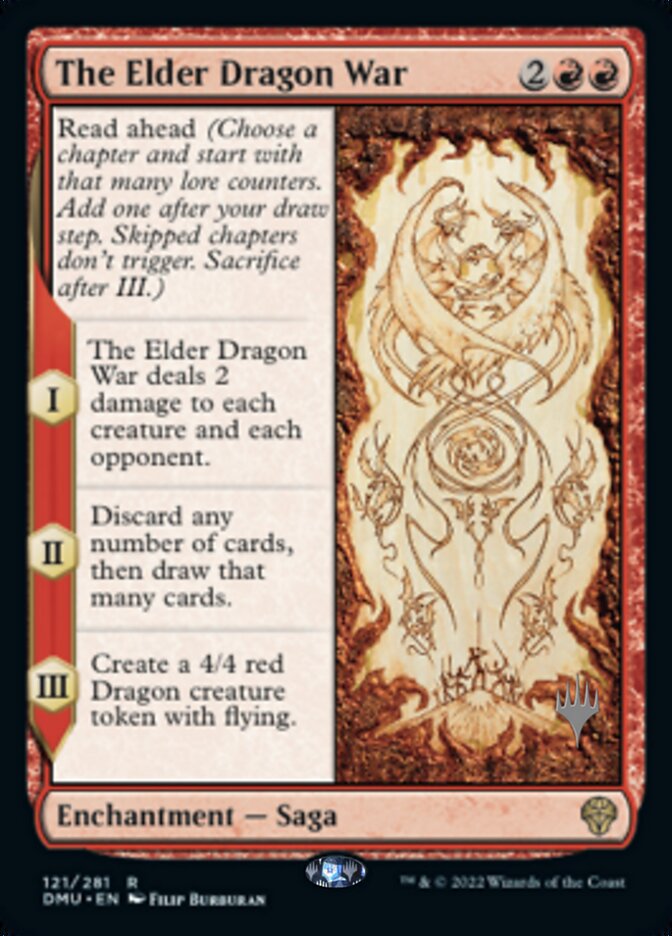 The Elder Dragon War (Promo Pack) [Dominaria United Promos] | Cracking-Singles