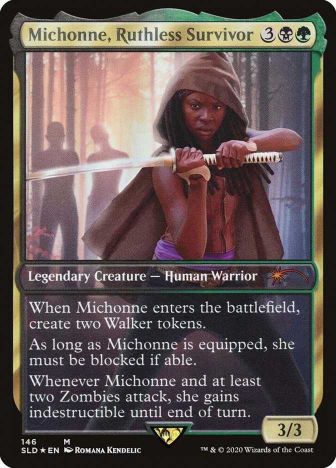 Michonne, Ruthless Survivor [Secret Lair Drop Series] | Cracking-Singles