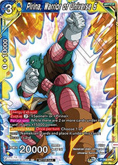 Pirina, Warrior of Universe 6 (Tournament Pack Vol. 8) (P-392) [Tournament Promotion Cards] | Cracking-Singles