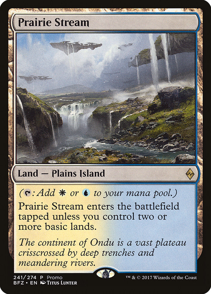 Prairie Stream (Promo) [Standard Showdown Promos] | Cracking-Singles