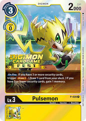 Pulsemon [P-028] (Digimon Card Game Fest 2022) [Promotional Cards] | Cracking-Singles