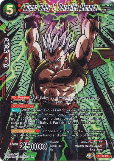 Super Baby 1, Parasitic Menace (Collector's Selection Vol. 1) (P-112) [Promotion Cards] | Cracking-Singles