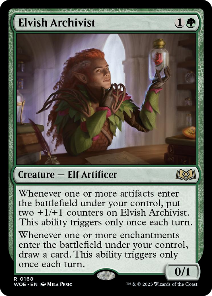 Elvish Archivist [Wilds of Eldraine] | Cracking-Singles