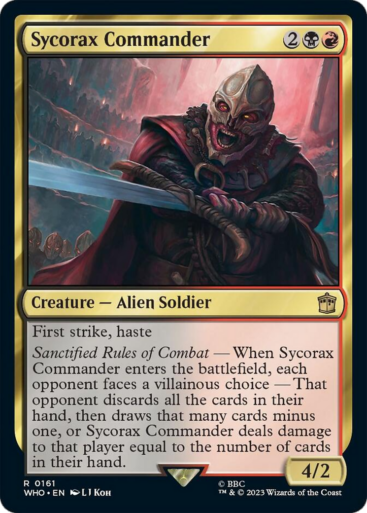 Sycorax Commander [Doctor Who] | Cracking-Singles