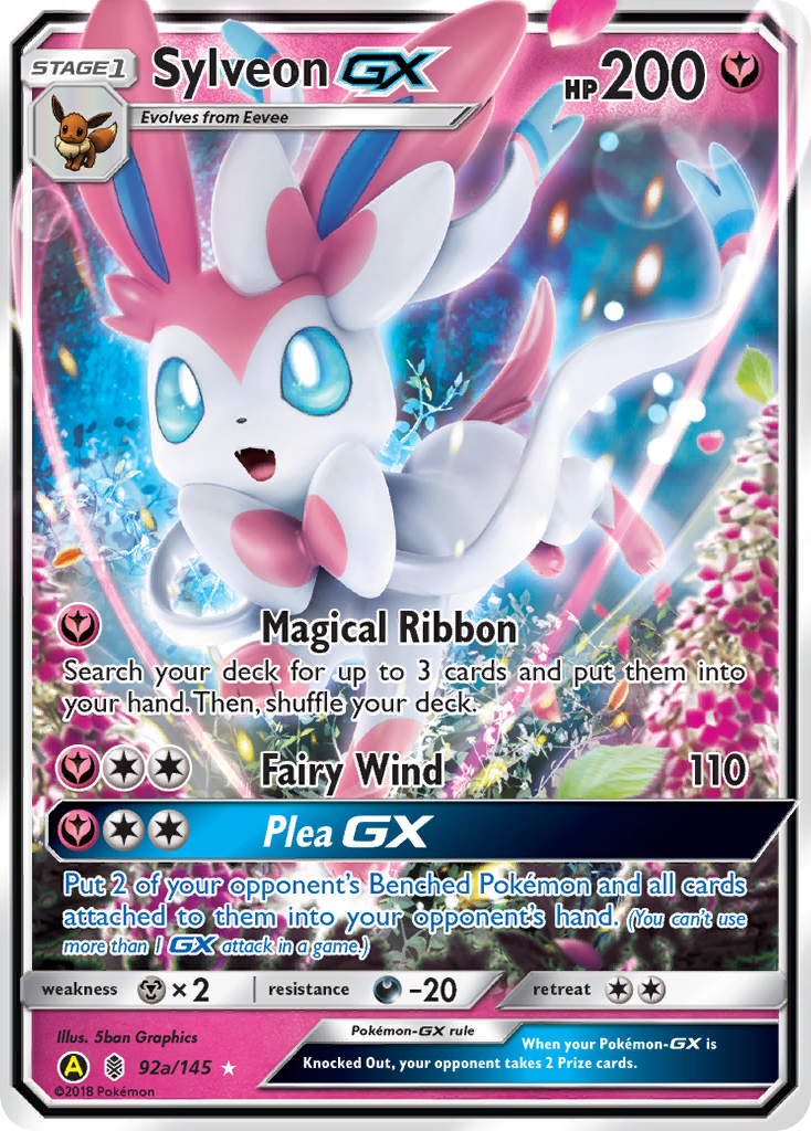 Sylveon GX (92a/145) [Alternate Art Promos] | Cracking-Singles