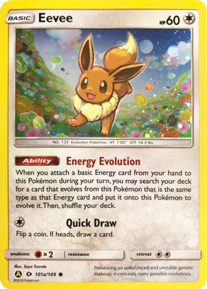 Eevee (101a/149) [Alternate Art Promos] | Cracking-Singles