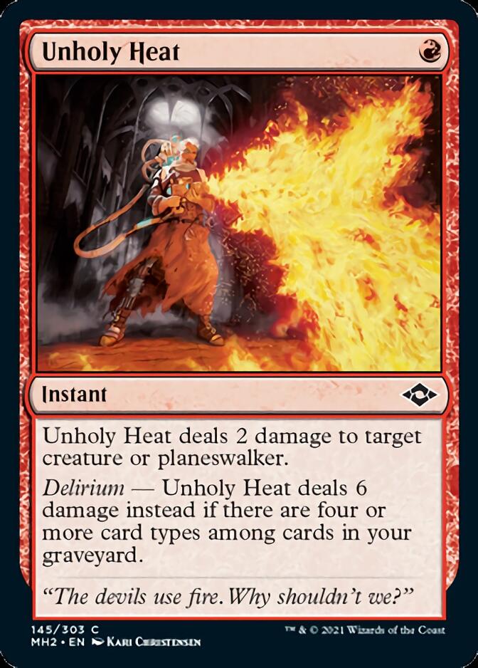 Unholy Heat [Modern Horizons 2] | Cracking-Singles