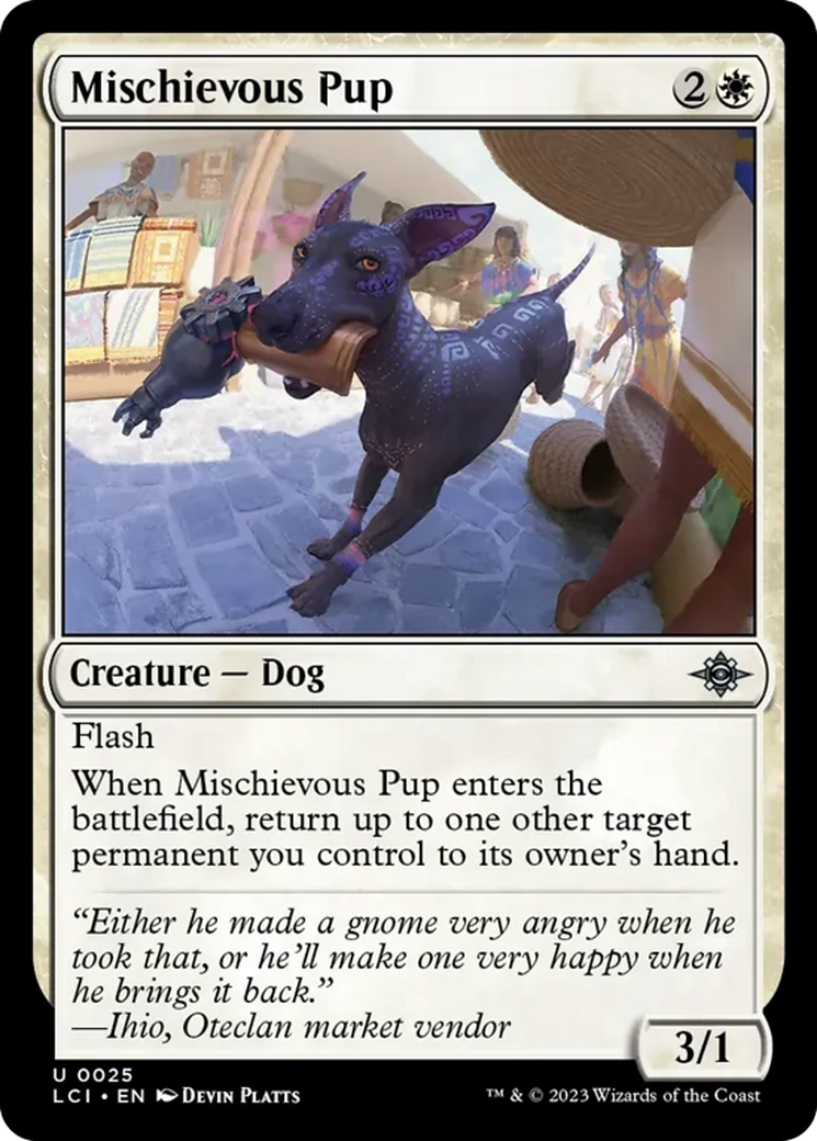 Mischievous Pup [The Lost Caverns of Ixalan] | Cracking-Singles