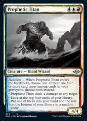 Prophetic Titan (Sketch) [Modern Horizons 2] | Cracking-Singles