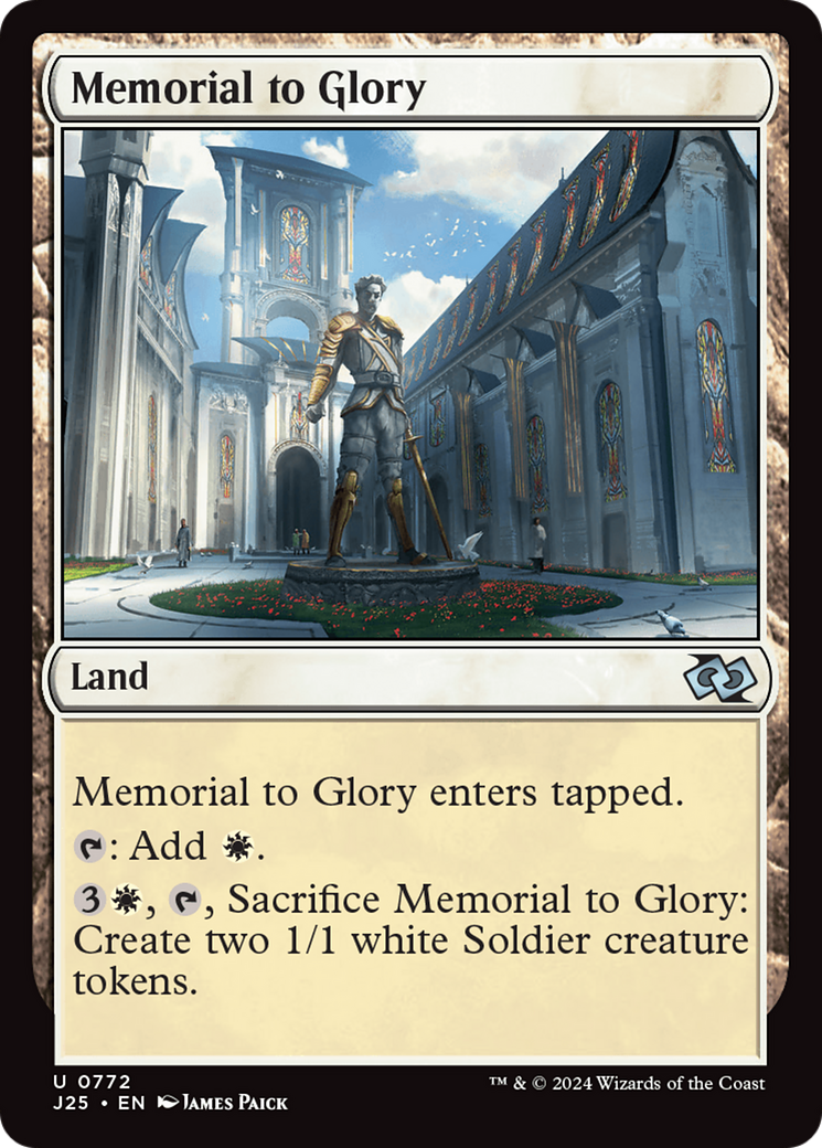 Memorial to Glory [Foundations Jumpstart] | Cracking-Singles