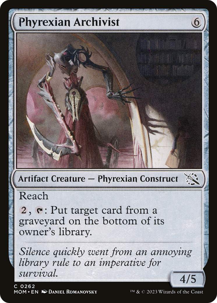 Phyrexian Archivist [March of the Machine] | Cracking-Singles