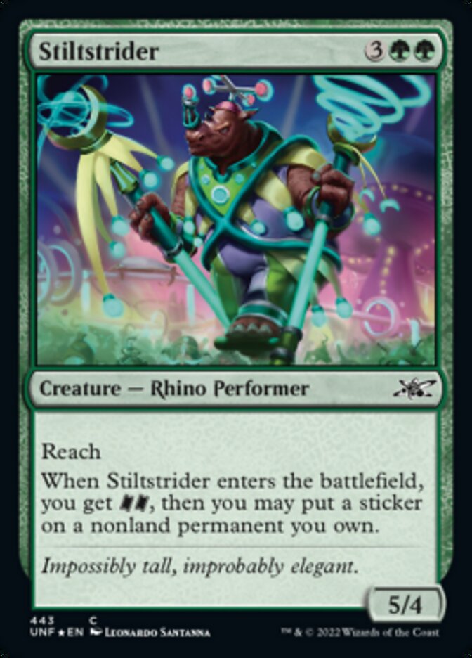 Stiltstrider (Galaxy Foil) [Unfinity] | Cracking-Singles