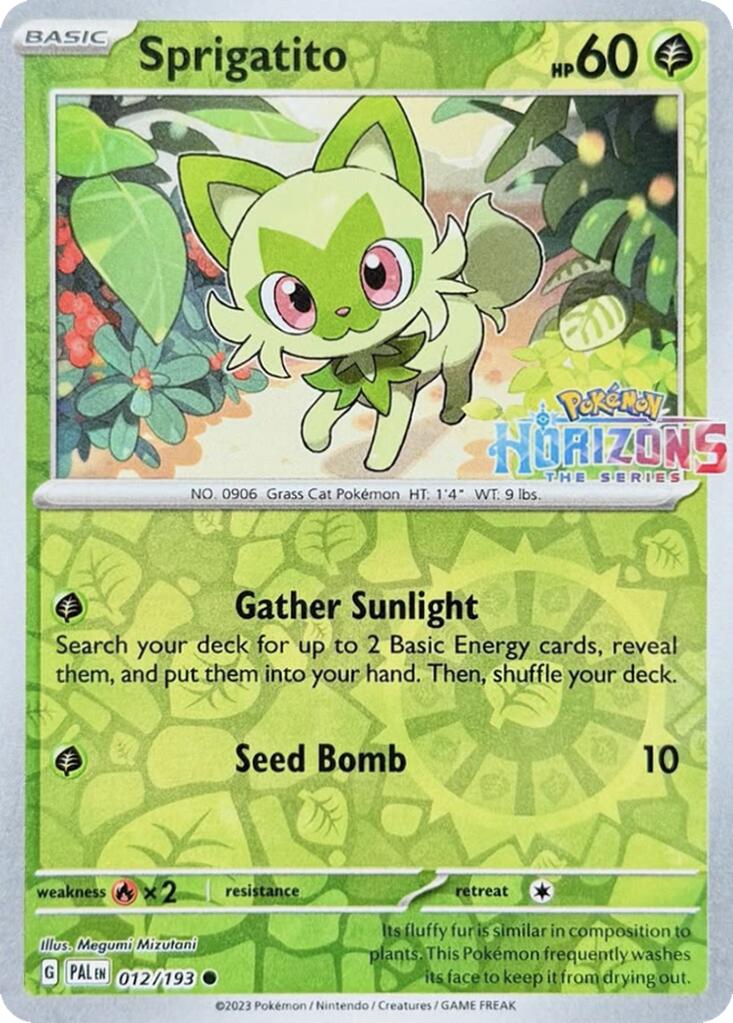 Sprigatito (012/193) [Miscellaneous Cards] | Cracking-Singles