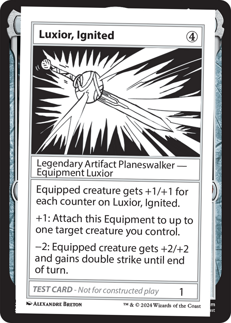 Luxior, Ignited [Mystery Booster 2 Playtest Cards] | Cracking-Singles