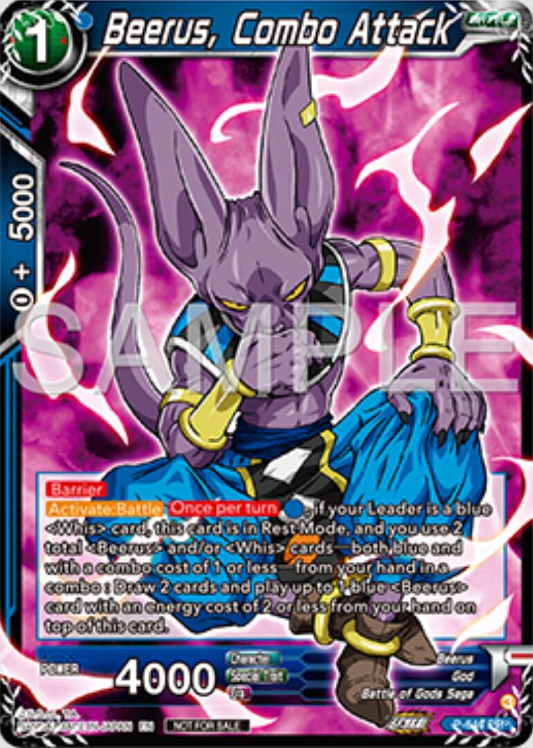 Beerus, Combo Attack (P-644) [Tournament Promotion Cards] | Cracking-Singles