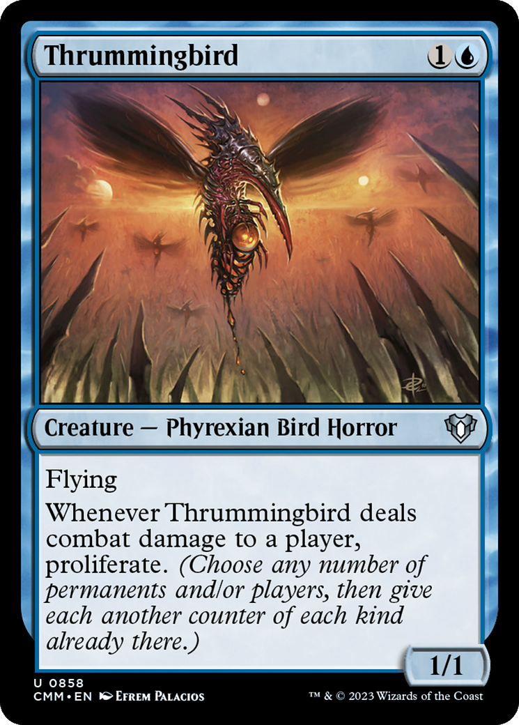 Thrummingbird [Commander Masters] | Cracking-Singles