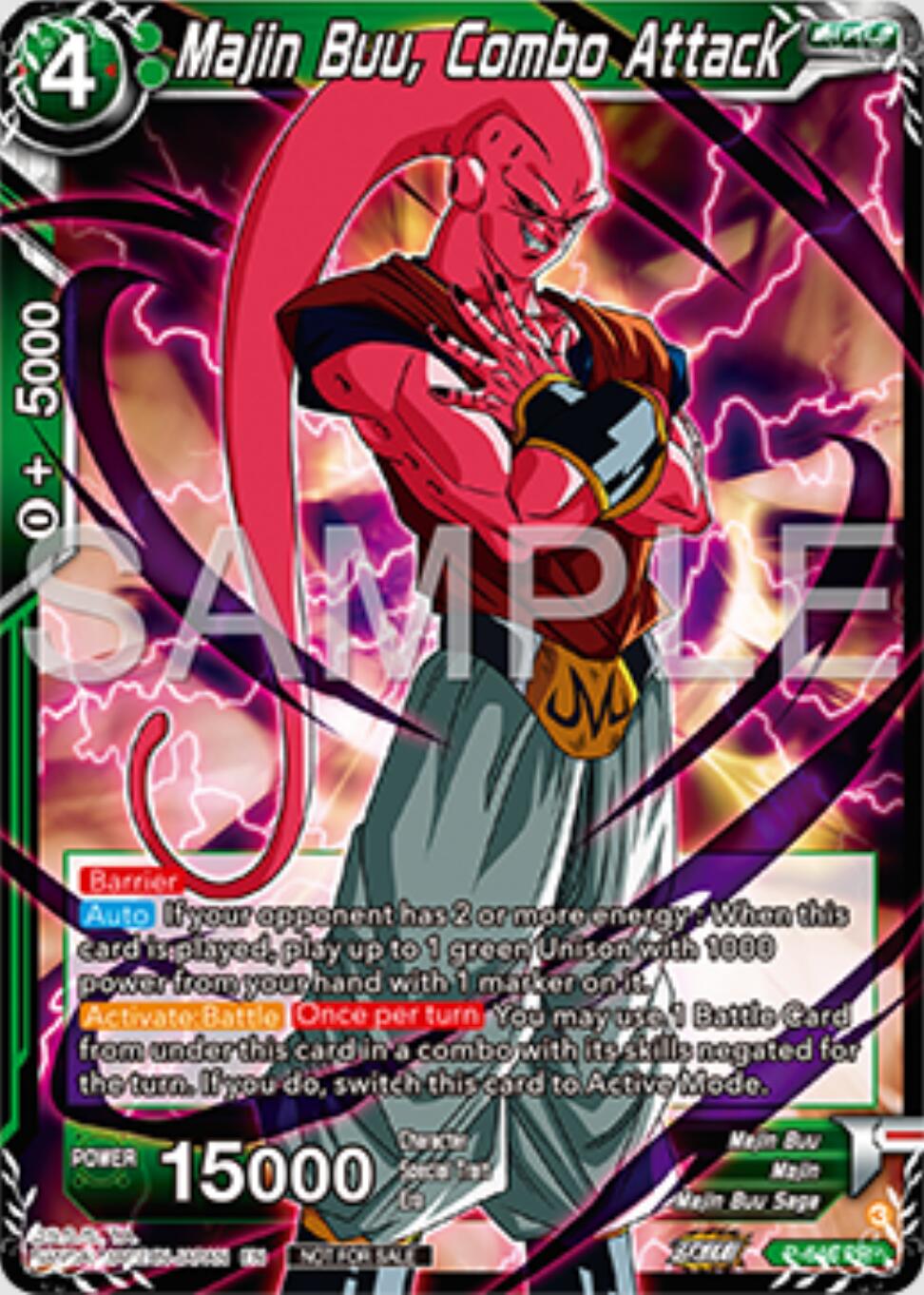 Majin Buu, Combo Attack (P-646) [Tournament Promotion Cards] | Cracking-Singles