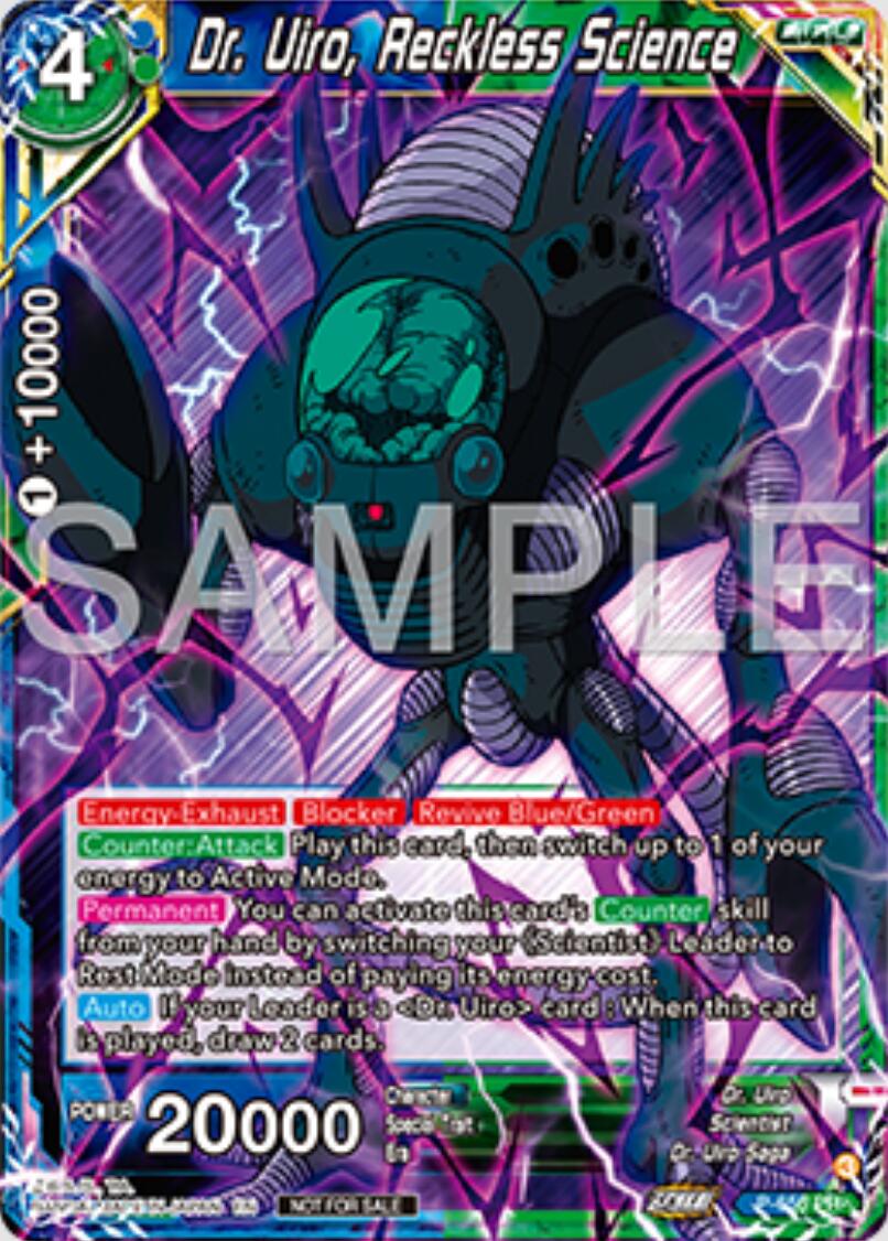 Dr. Uiro, Reckless Science (P-655) [Tournament Promotion Cards] | Cracking-Singles