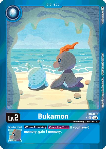 Bukamon [EX8-002] (Limited Foil) [Chain of Liberation] | Cracking-Singles