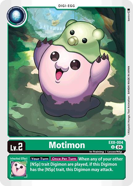 Motimon [EX8-004] [Chain of Liberation] | Cracking-Singles