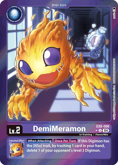 DemiMeramon [EX8-006] (Limited Foil) [Chain of Liberation] | Cracking-Singles