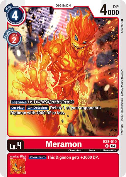 Meramon [EX8-010] [Chain of Liberation] | Cracking-Singles