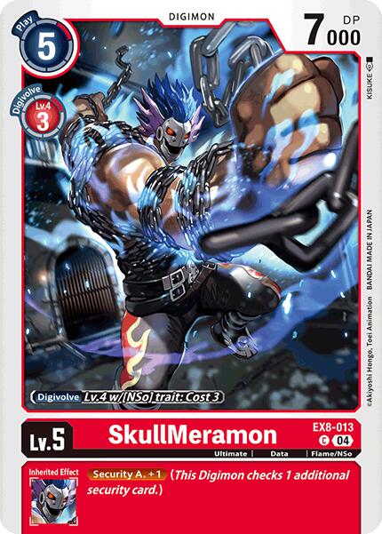 SkullMeramon [EX8-013] [Chain of Liberation] | Cracking-Singles