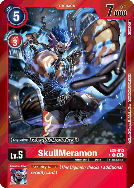 SkullMeramon [EX8-013] (Limited Foil) [Chain of Liberation] | Cracking-Singles