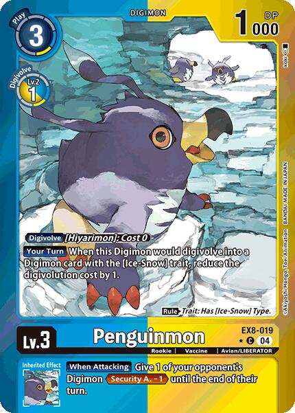 Penguinmon [EX8-019] (Limited Foil) [Chain of Liberation] | Cracking-Singles