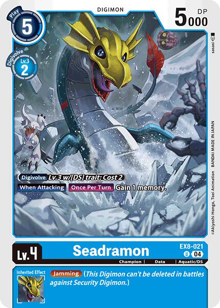 Seadramon [EX8-021] [Chain of Liberation] | Cracking-Singles