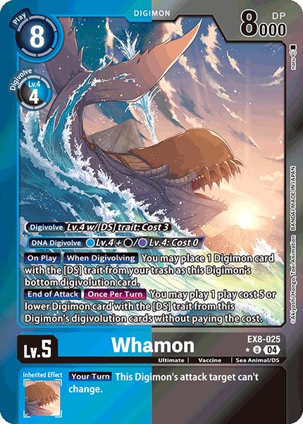 Whamon [EX8-025] (Limited Foil) [Chain of Liberation] | Cracking-Singles