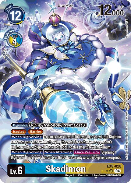 Skadimon [EX8-028] (Alternate Art) [Chain of Liberation] | Cracking-Singles