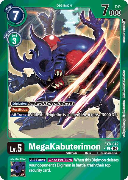 MegaKabuterimon [EX8-042] (Limited Foil) [Chain of Liberation] | Cracking-Singles